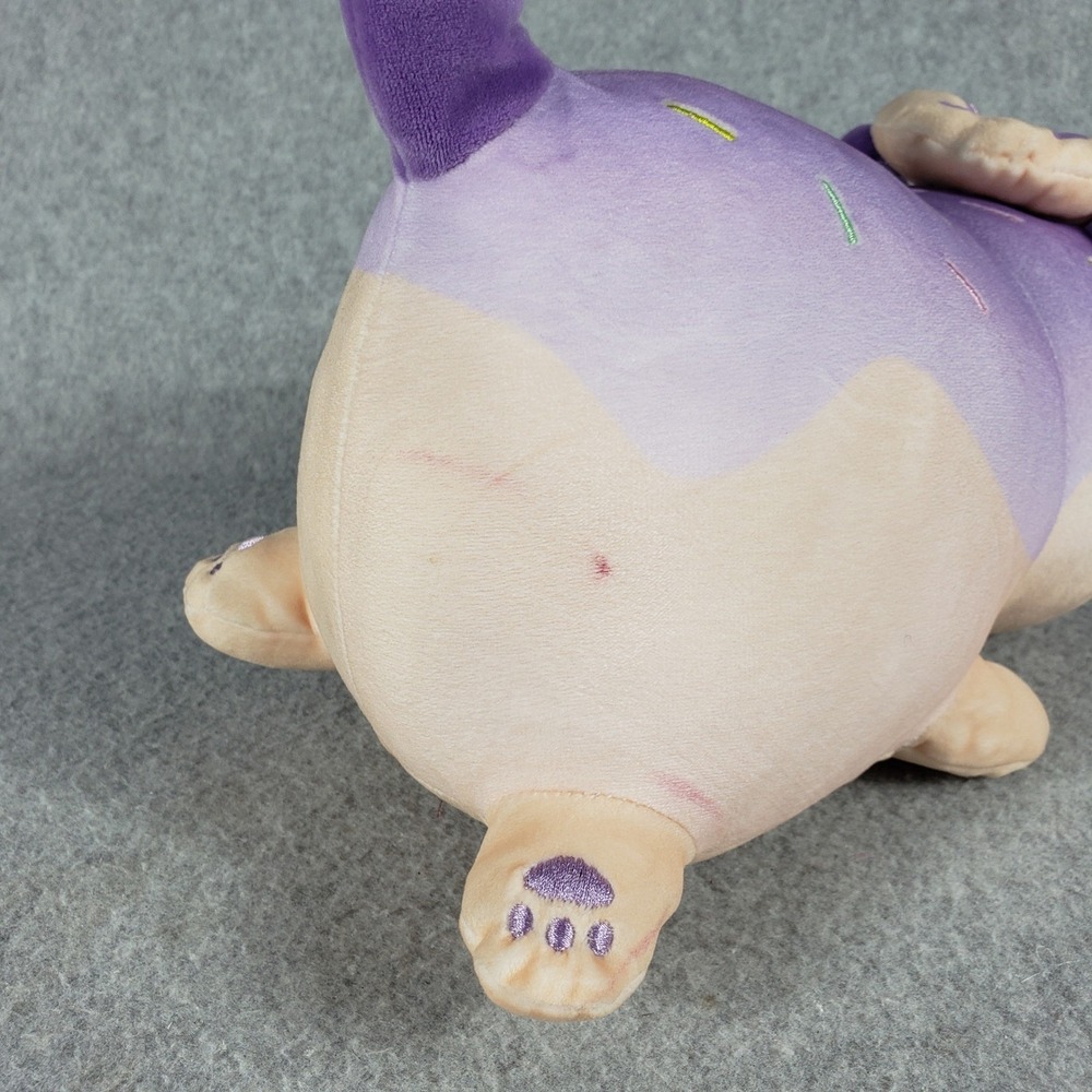 Aphmau MeeMeows Donut Cat Plush 11" Purple Sprinkles Litter 1 Stuffed Animal - Picture 4 of 8